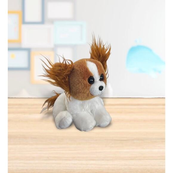 Ty Beanie Babies Other - Vintage Ty Beanie Baby 'Barks' the Papillon Dog